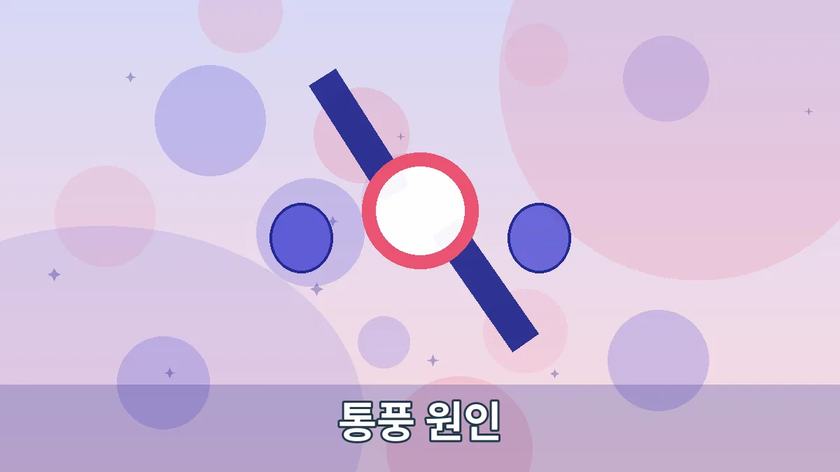통풍 원인 안내 이미지 1