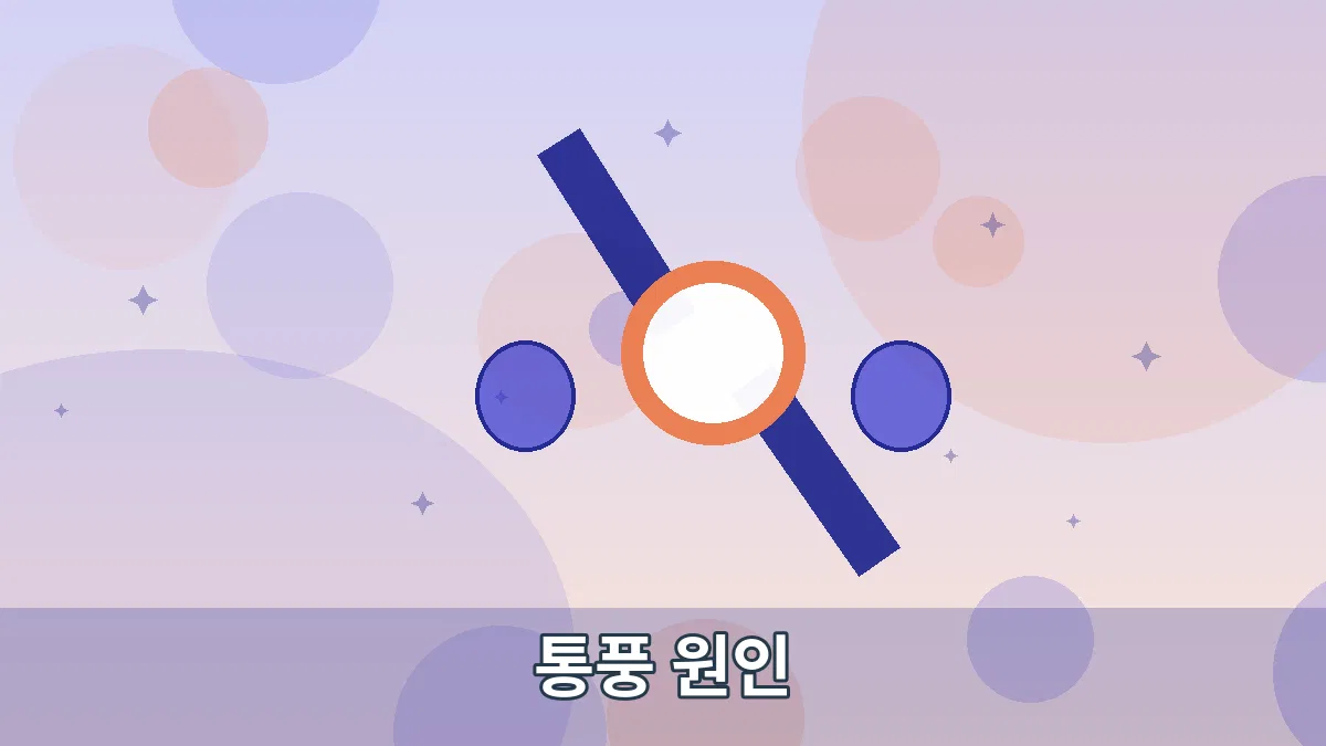 통풍 원인 안내 이미지